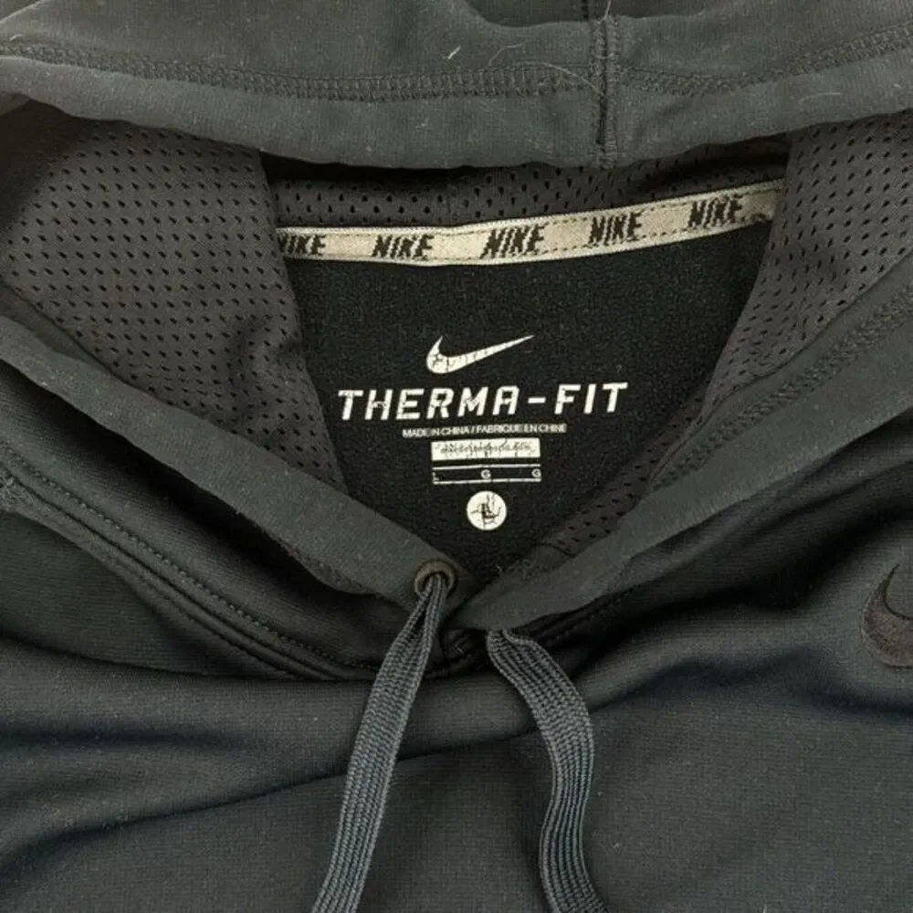 Nike Men's Training Therma Full Zip Hoodie Black‎ Adult Size Large NWOT
